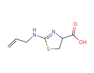 2-allylamino-2-thiazoline-4-carboxylic acid