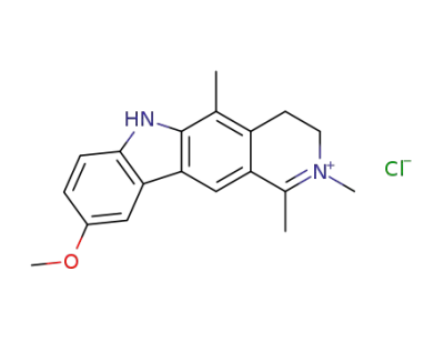 4,6-dihydro-9-methoxy-1,2,5-trimethyl-3H-pyrido[4,3-b]carbazolium chloride