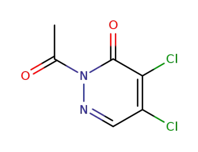 2-acetyl-4,5-dichloropyridazin-3(2H)-one